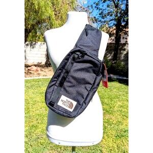 The North Face Black Field Sling Crossbody TNF Multi-Pocket Carry Bag NWT
